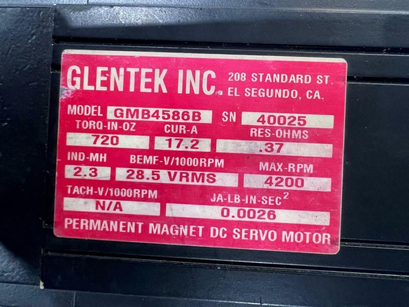 GLENTEK INC  GMB4586B