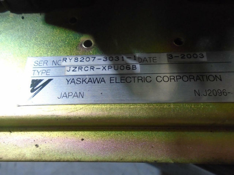 YASKAWA ELECTRIC POWER SUPPLY	JZRCR-XPU06B