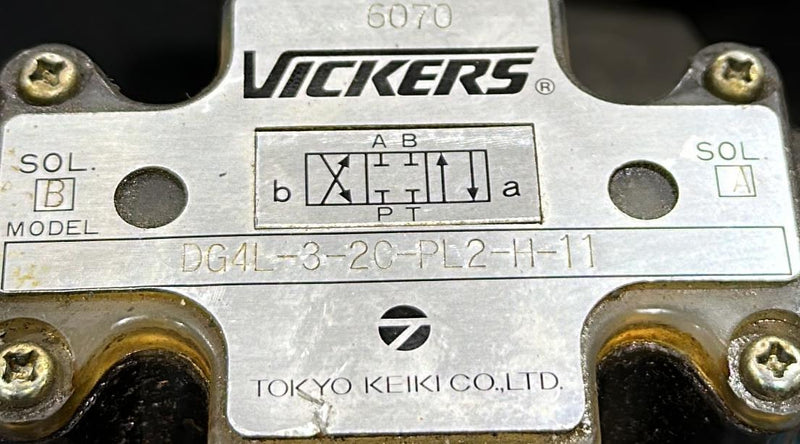 VICKERS VALVE DG4L-3-2C-PL2-H-11