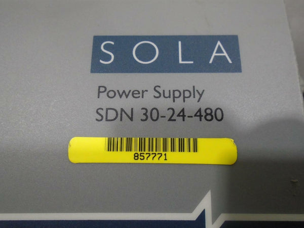 SOLA POWER SUPPLY	SDN30-24-480