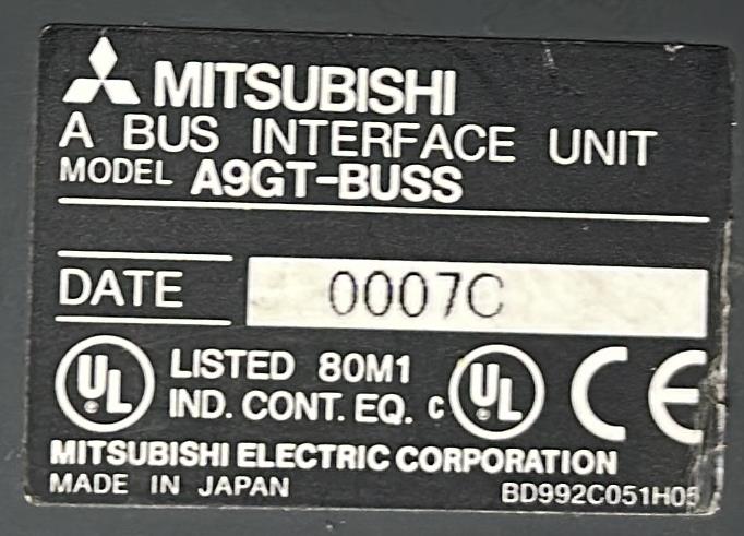MITSUBISHI A BUS INTERFACE UNIT  A9GT-BUSS