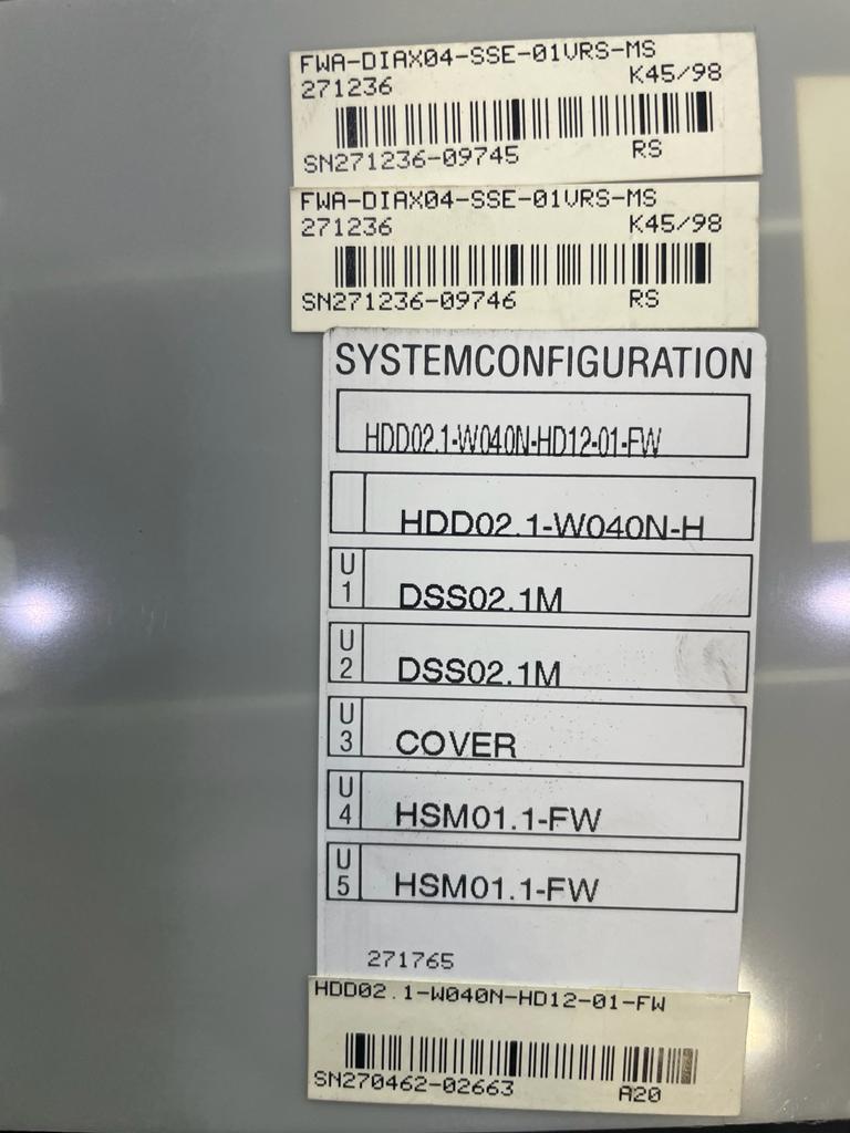REXROTH HDD02.1-W040N-HD12-01-FW SERVO DRIVE