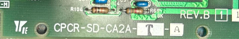 YASKAWA ELECTRIC CPCR-SD-CA2A-T-A PCB BOARD