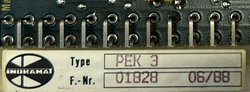 INDRAMAT PAK1/01C (CFS 01) PDB BOARD