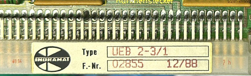 INDRAMAT UEB 2-3/1 (CFS 01) (P. NO. 109-463-4201A-3) PCB BOARD