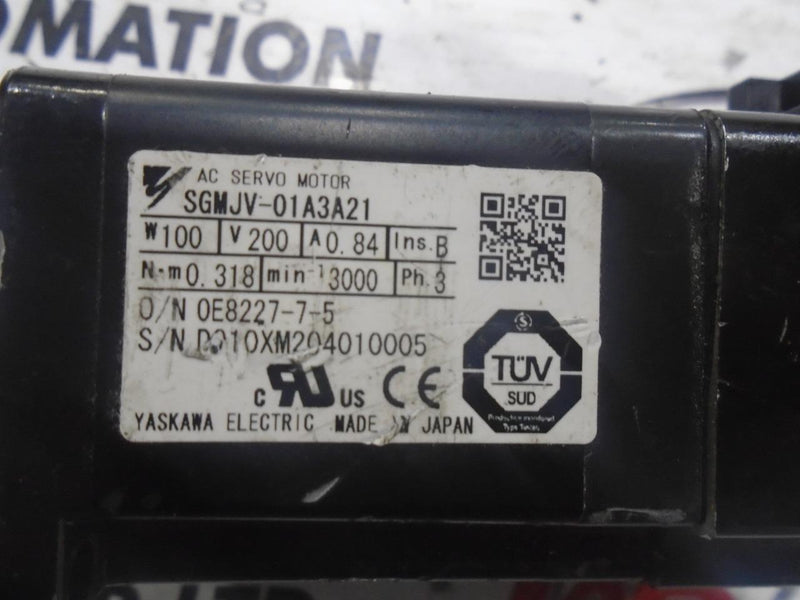 YASKAWA SERVO MOTOR SGMJV-04A3A6C