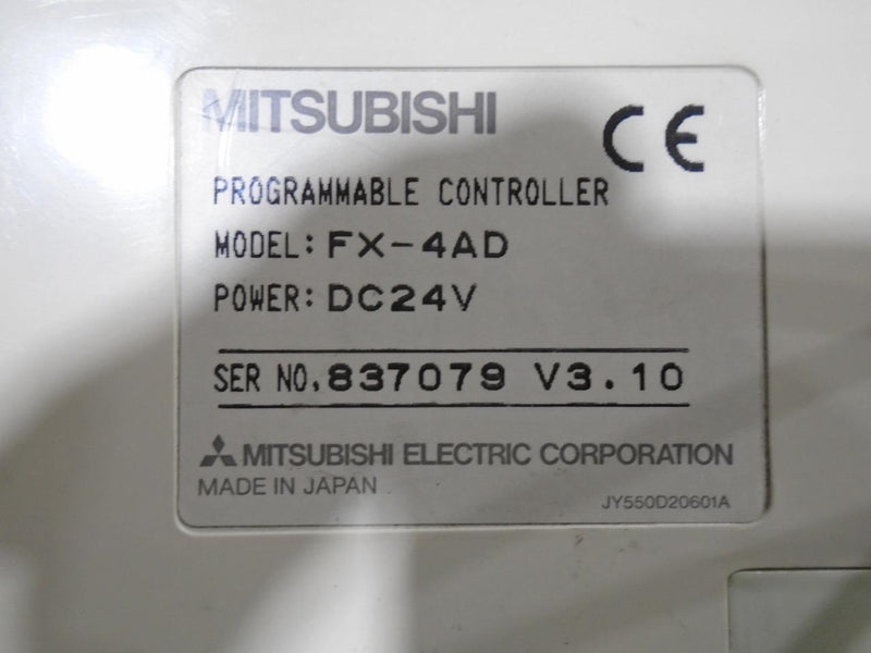 MITSUBISHI FX-4AD FX-4AD