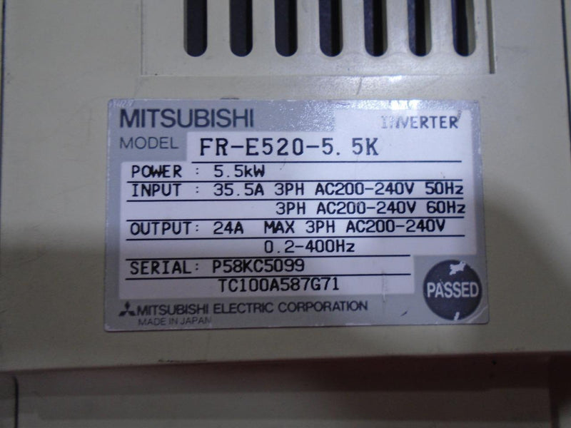 MITSUBISHI INVERTER FR-E520-5.5K