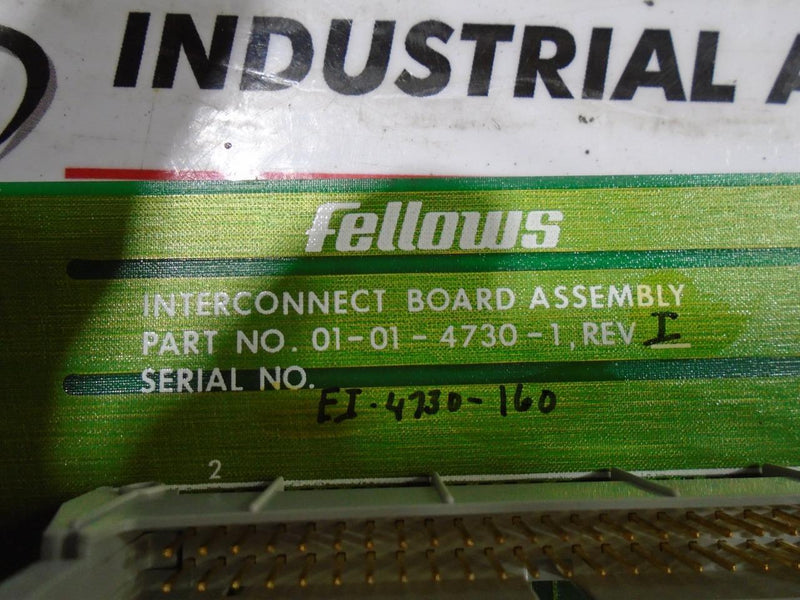 FELLOWS INTERCONNECT BOARD ASSEMBLY 01-01-4730-1