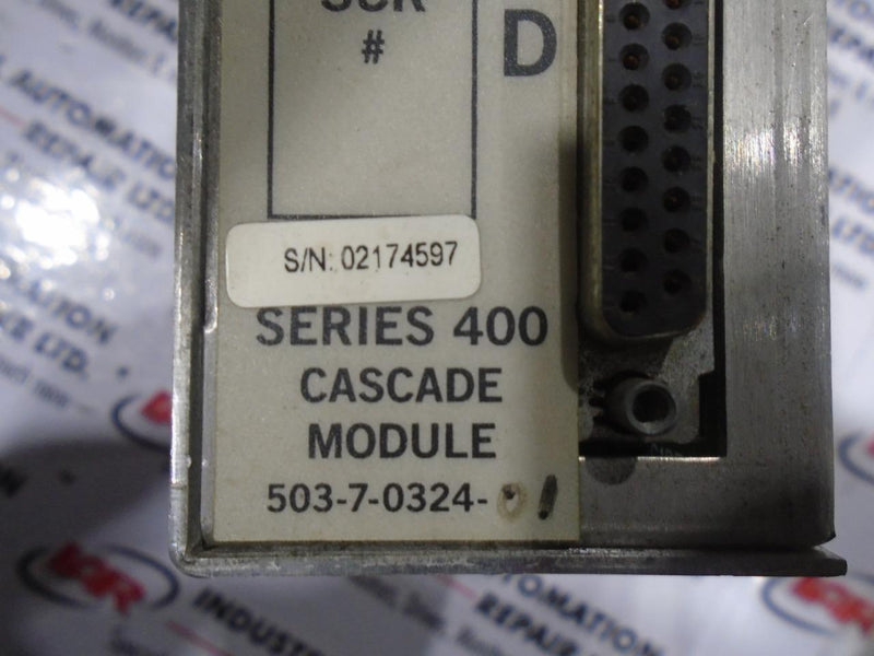 WTC SERIES 400 CASCADE MODULE 503-7-0324-01