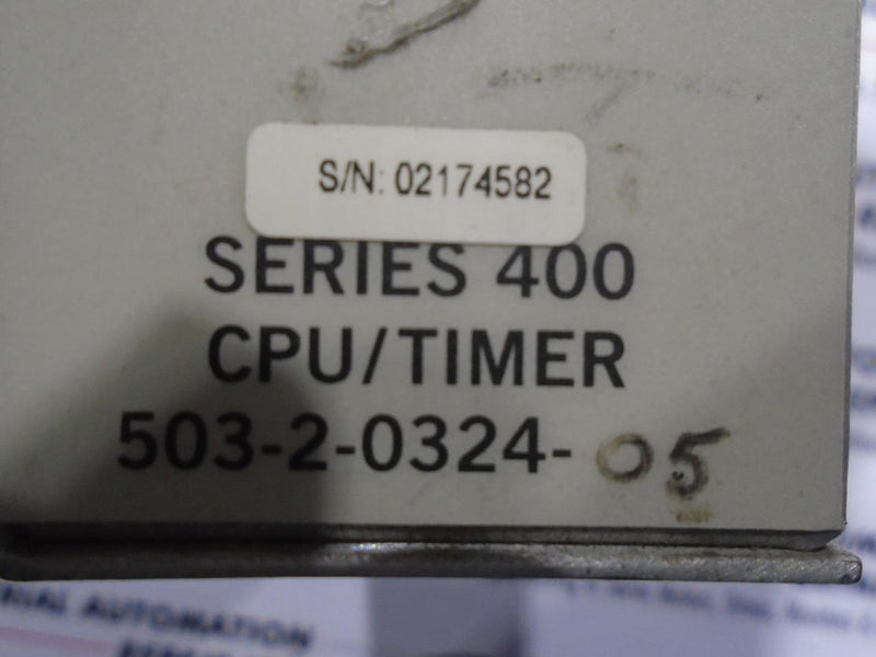 WTC SERIES 400 CPU/TIMER  503-2-0324-05