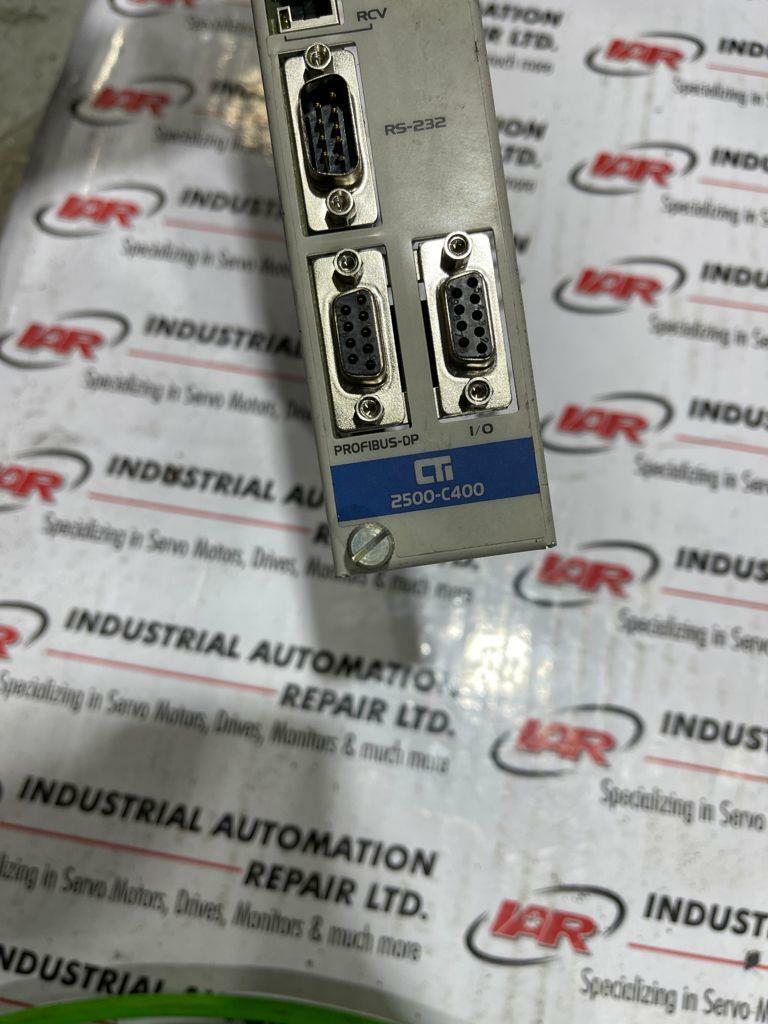 CONTROL TECHNOLOGY INC PROGRAMMING MODULE 2500-C400