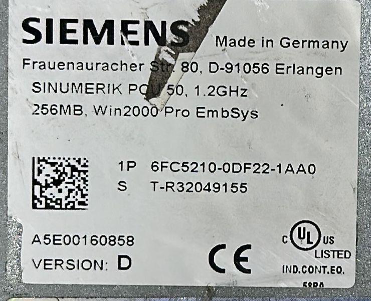 SIEMENS SINUMERIK OPERATOR PANEL 3-424-2401A      6FC5210-0DF22-1AA0