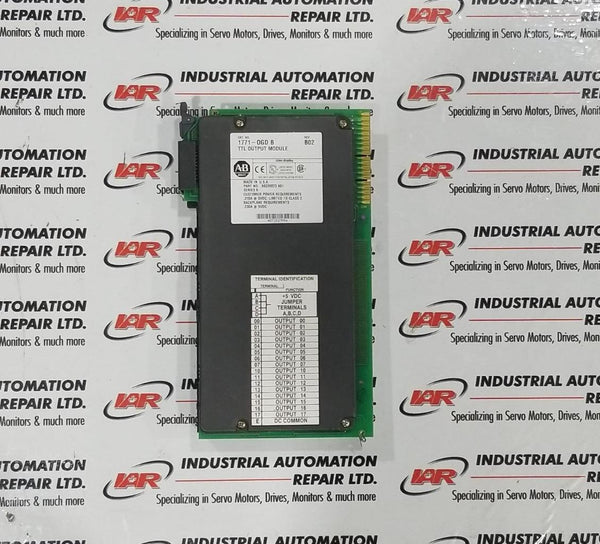 ALLEN BRADLEY TTL OUTPUT MODULE 1771-OGD