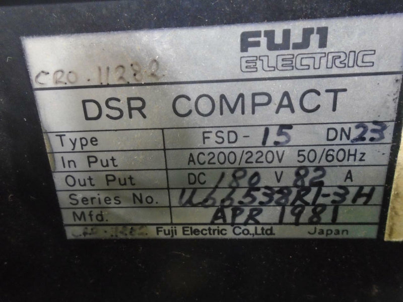 FUJI ELECTRIC FSD-15DN23