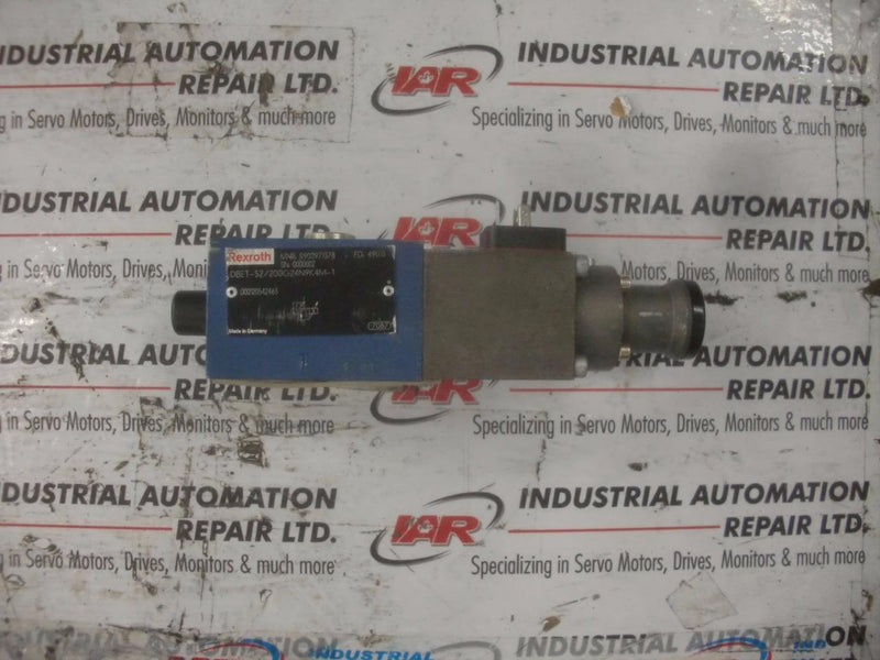 REXROTH PRESSURE RELIEF HYDRAULIC VALUE DBET-52/200G24N9K4M-1