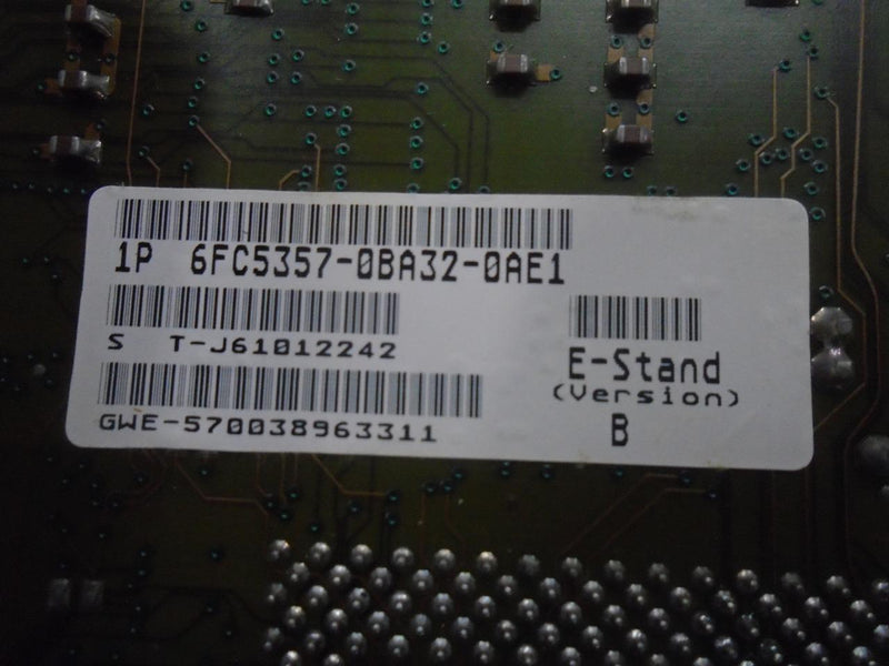 SIEMENS CONTROLLER CARD 6FC5357-0BA32-0AE1