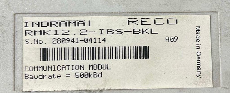 INDRAMAT COMMUNICATION MODULE RMK12.2-IBS-BKL