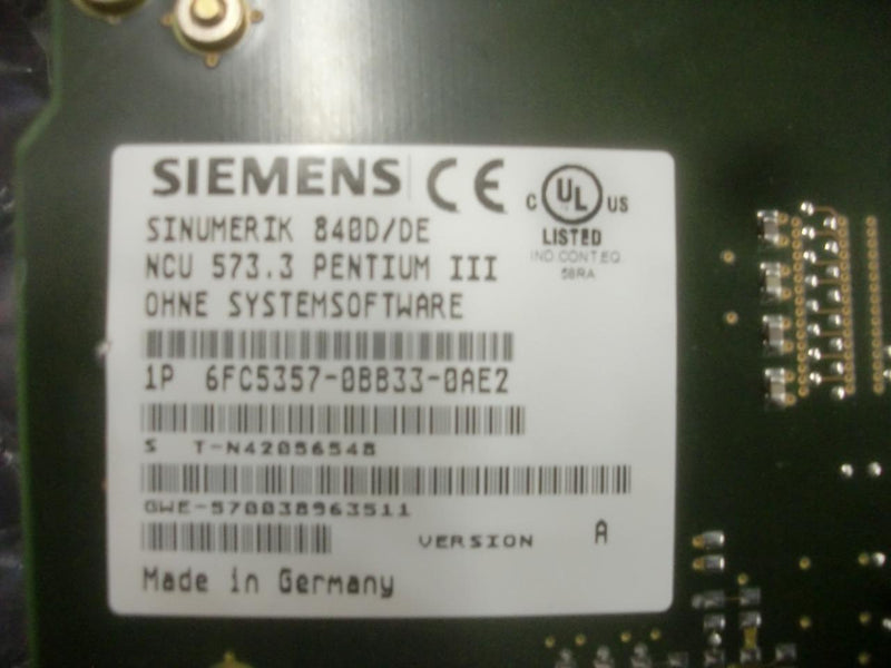 SIEMENS MAINBOARD	6FC5357-0BB33-0AE2