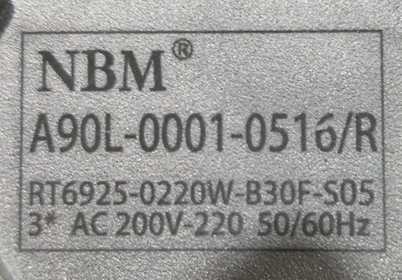 NBM STEEL ALLOY FAN A90L-0001-0516/R