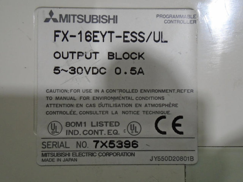 MITSUBISHI FX-16EYT-ESS/UL FX-16EYT-ESS/UL