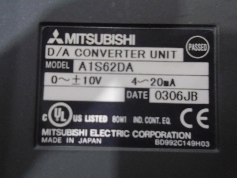 MITSUBISHI CPU UNIT A1S62DA