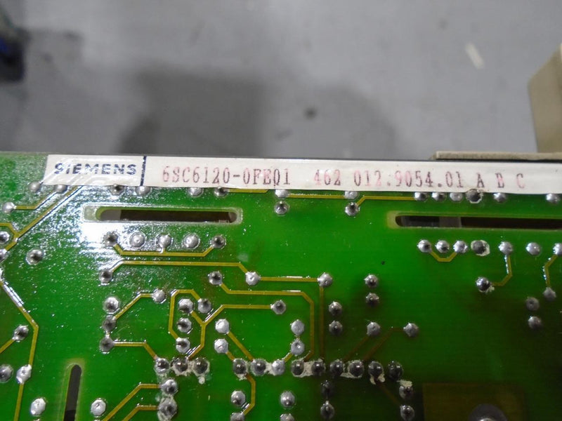 SIEMENS SIMODRIVE CONTROLLER CARD 6SC6120-0FE01