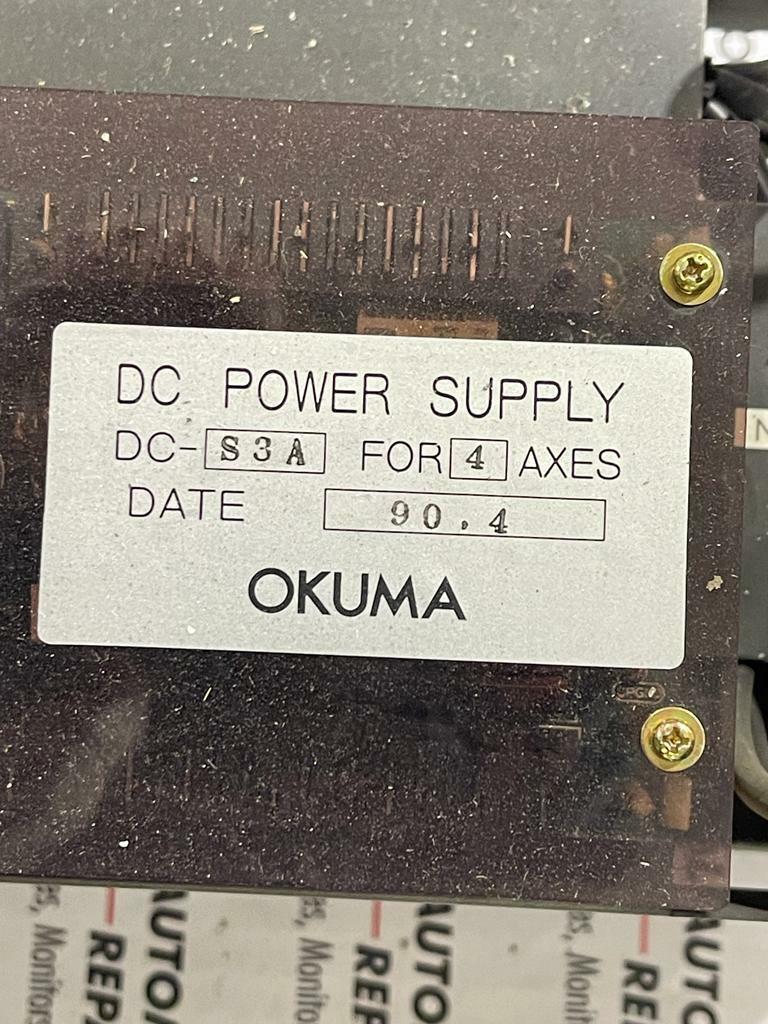 OKUMA DC POWER SUPPLY DC-S3A